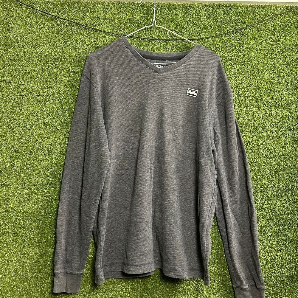 Billabong Men's Grey Shirt